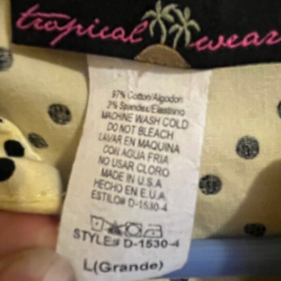 Retro Fit and Flare Polka Dot Dress Yellow with Black dots and sash belt. - Picture 8 of 8